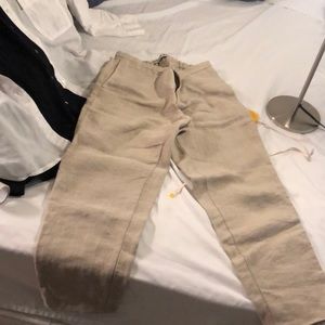 Uniqlo Ines de la fressange linen pant